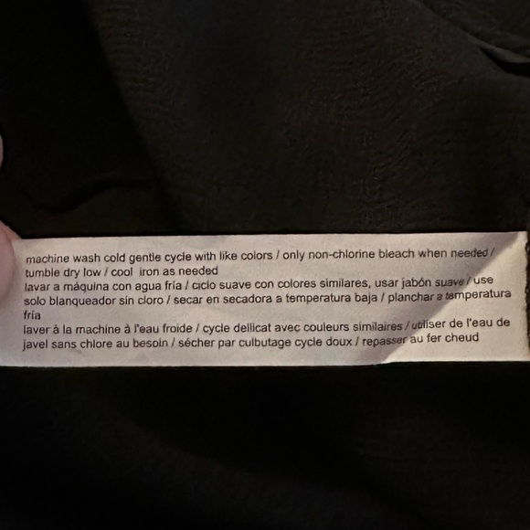 Eloquii Black Dress Shorts Four Button Closure Pockets Polyester Spandex Size 28 - Picture 11 of 12